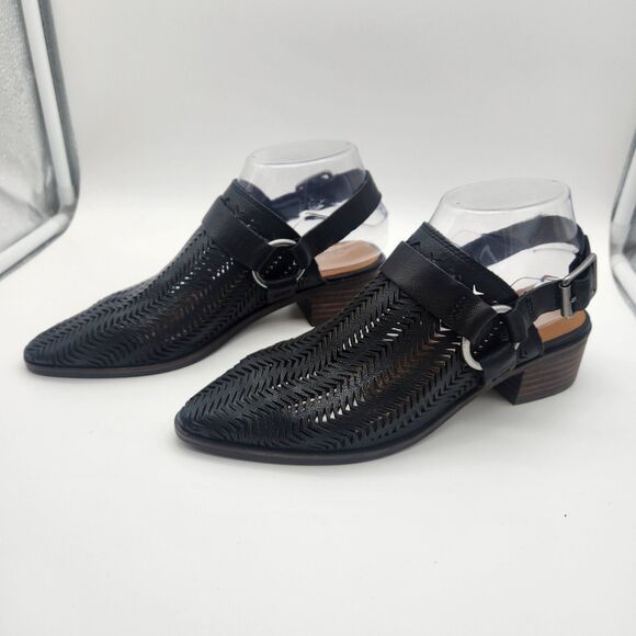 Lucky Brand Women's Kaedey Clog Slingback Block Heel Suede Sandal US SIZE 6.5 - Picture 2 of 9